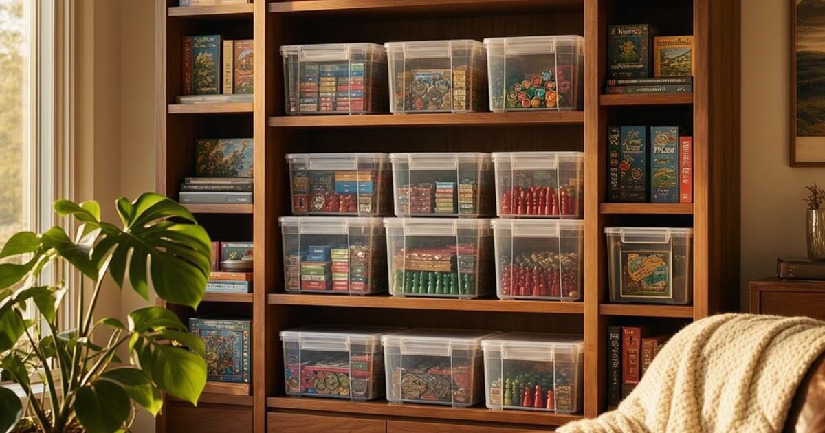 Board Game Storage Hacks: Keeping Family Fun Organized Without Losing Pieces