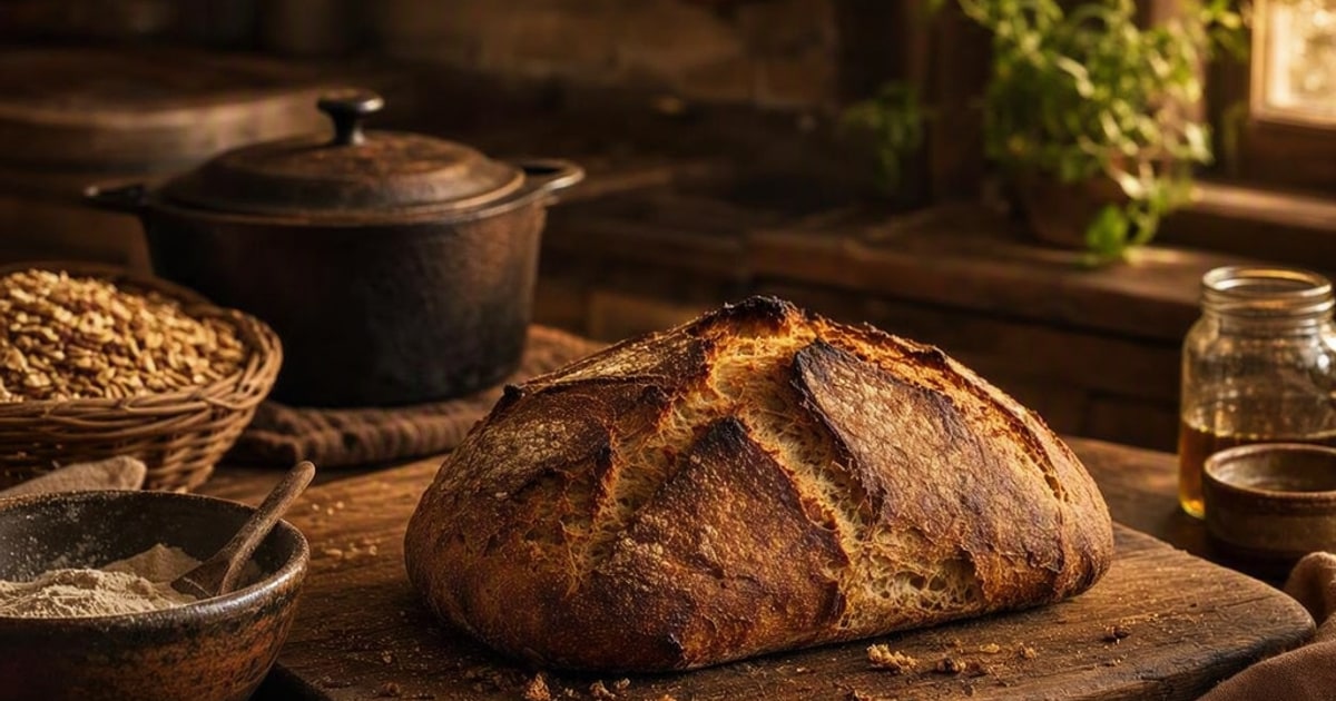Rainy Day Bread: How to Master No-Knead Baking Without Turning Your Kitchen into a Flour Bomb