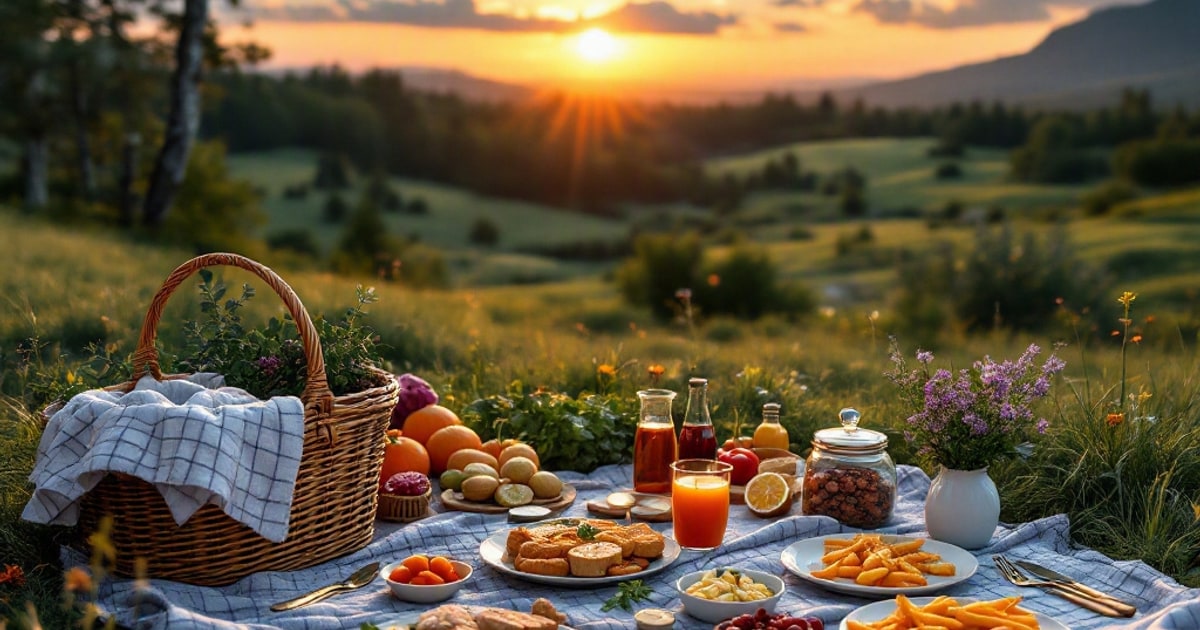 Solstice Sunset Picnic: Packing the Perfect Grab-and-Go Summer Feast