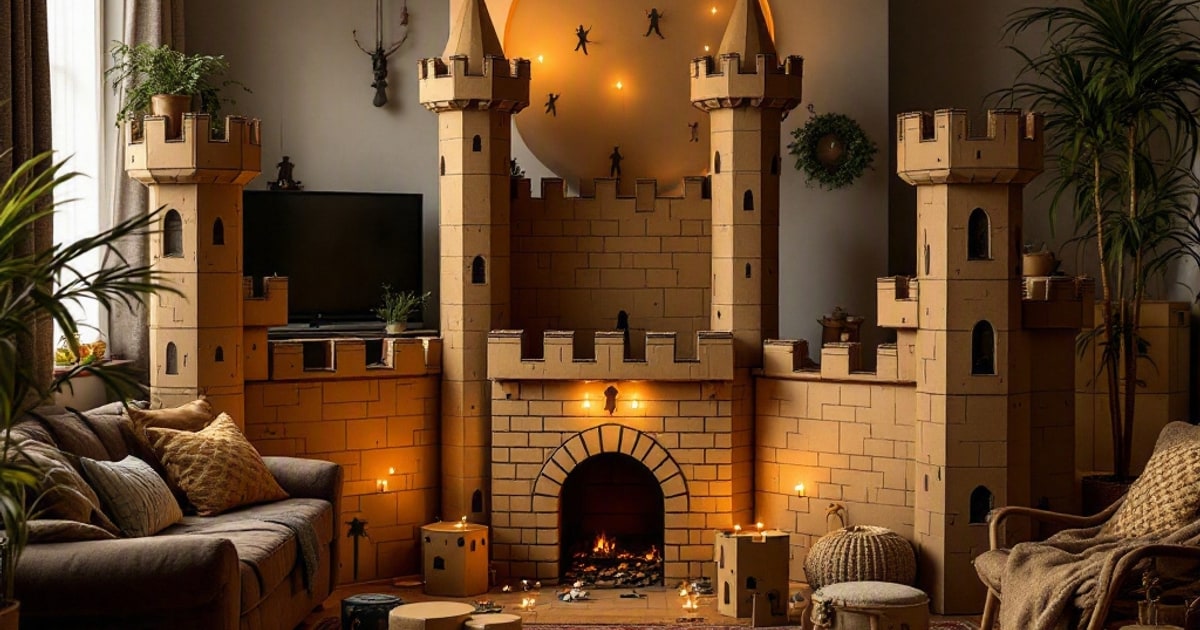 The Cardboard Castle Siege That Took Over Our Weekend