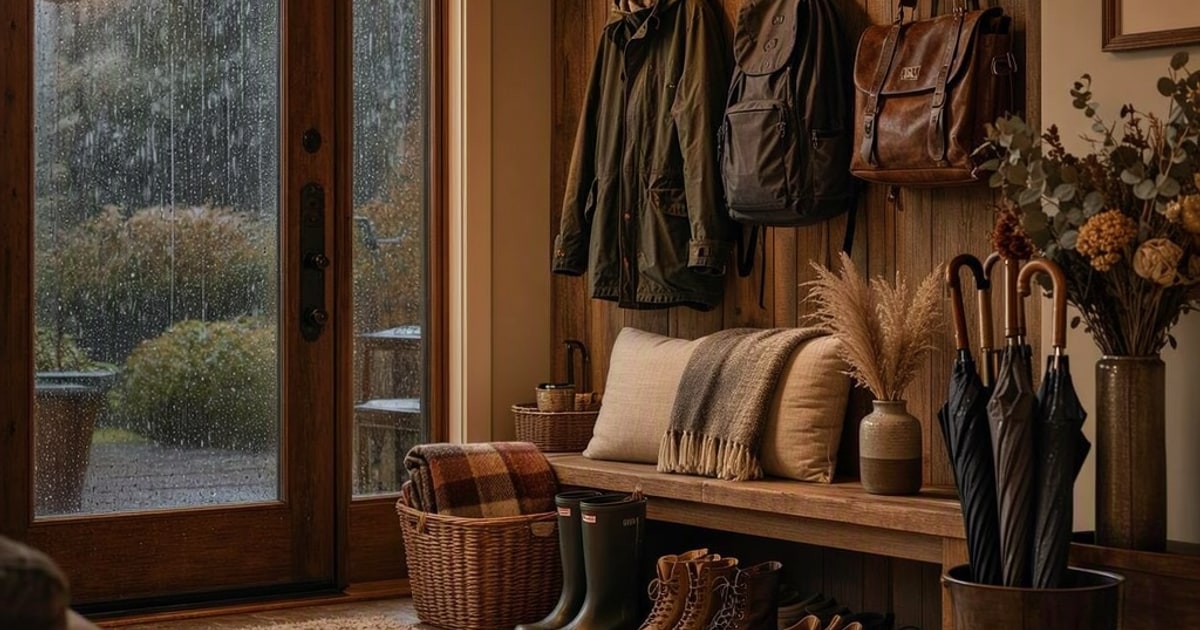 The Fall Boot Bench Hack: Keeping Your Entryway Chaos-Free This Mud Season