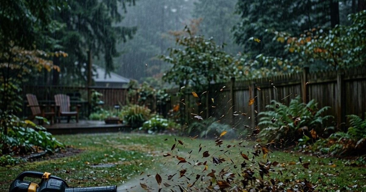 The Speedy Leaf-Blower Switcheroo: Fast Yard Cleanup Without Feeling Like a Workout