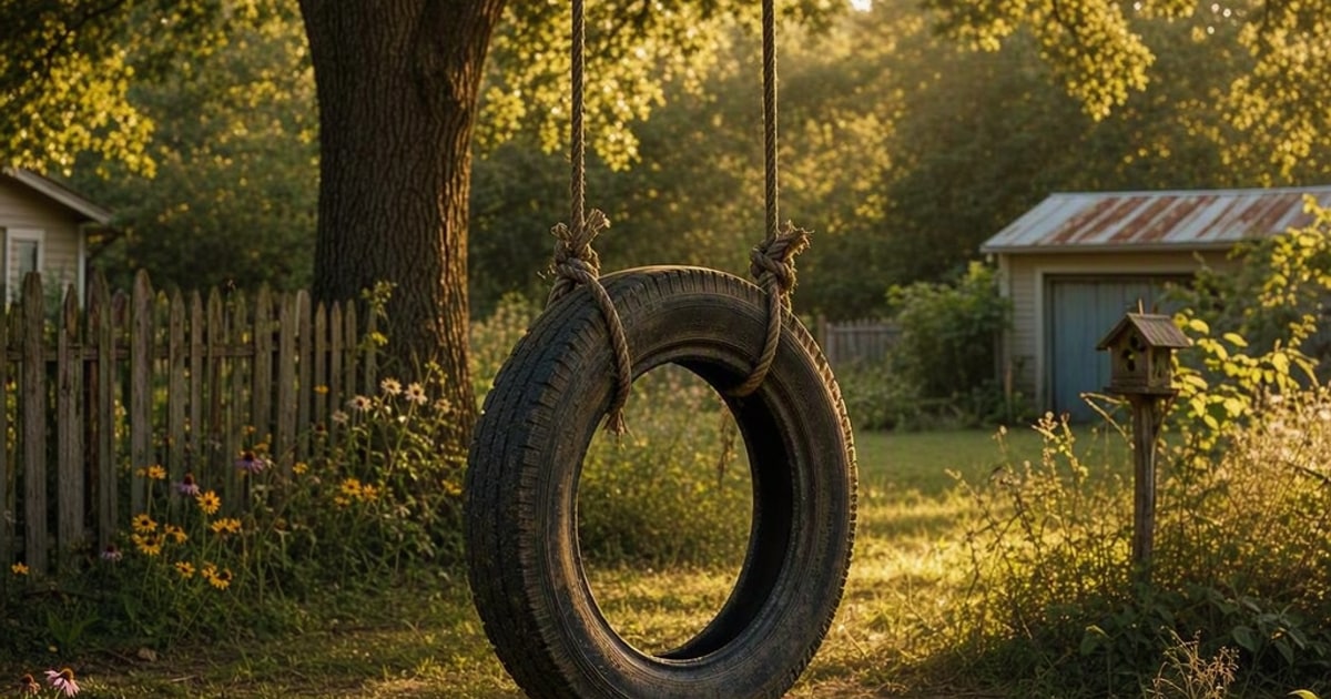 The Tire Swing Upgrade: How We Transformed a Summer Staple into a Backyard Time-Saver